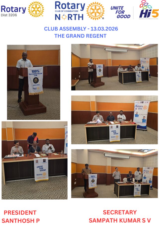 Club Service – Club Assembly