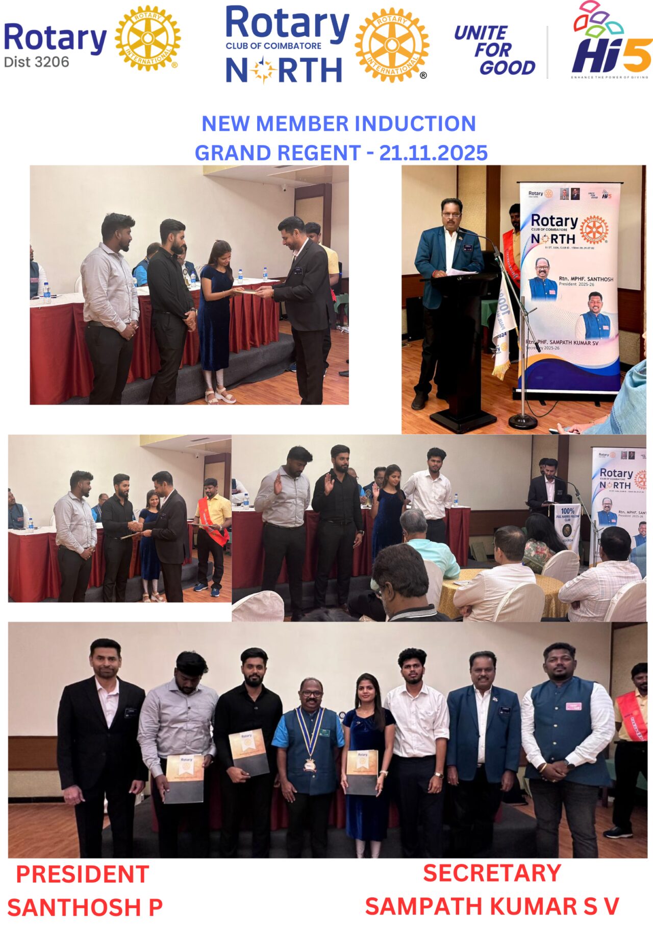 New Member Induction