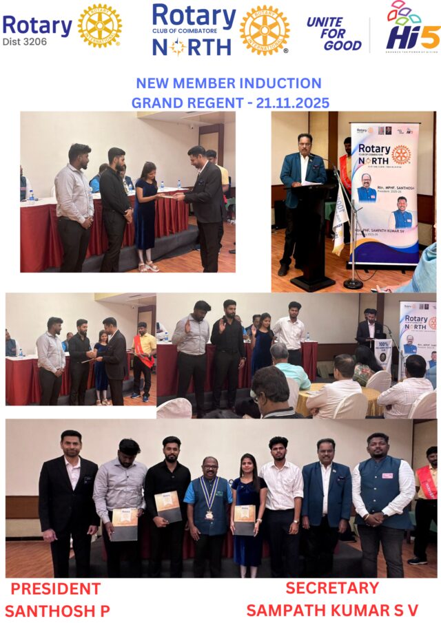 New Member Induction