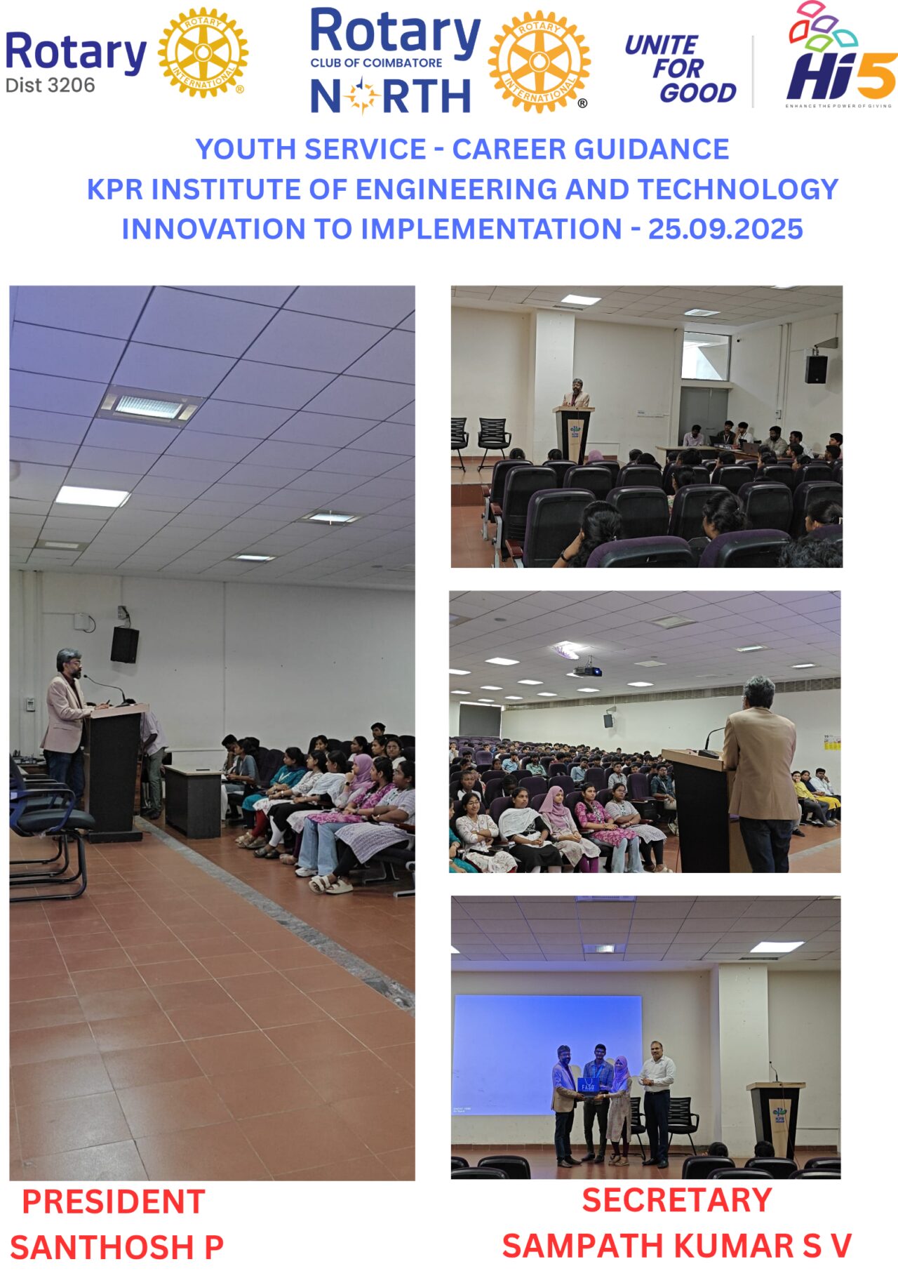 Youth Service KPR Institute