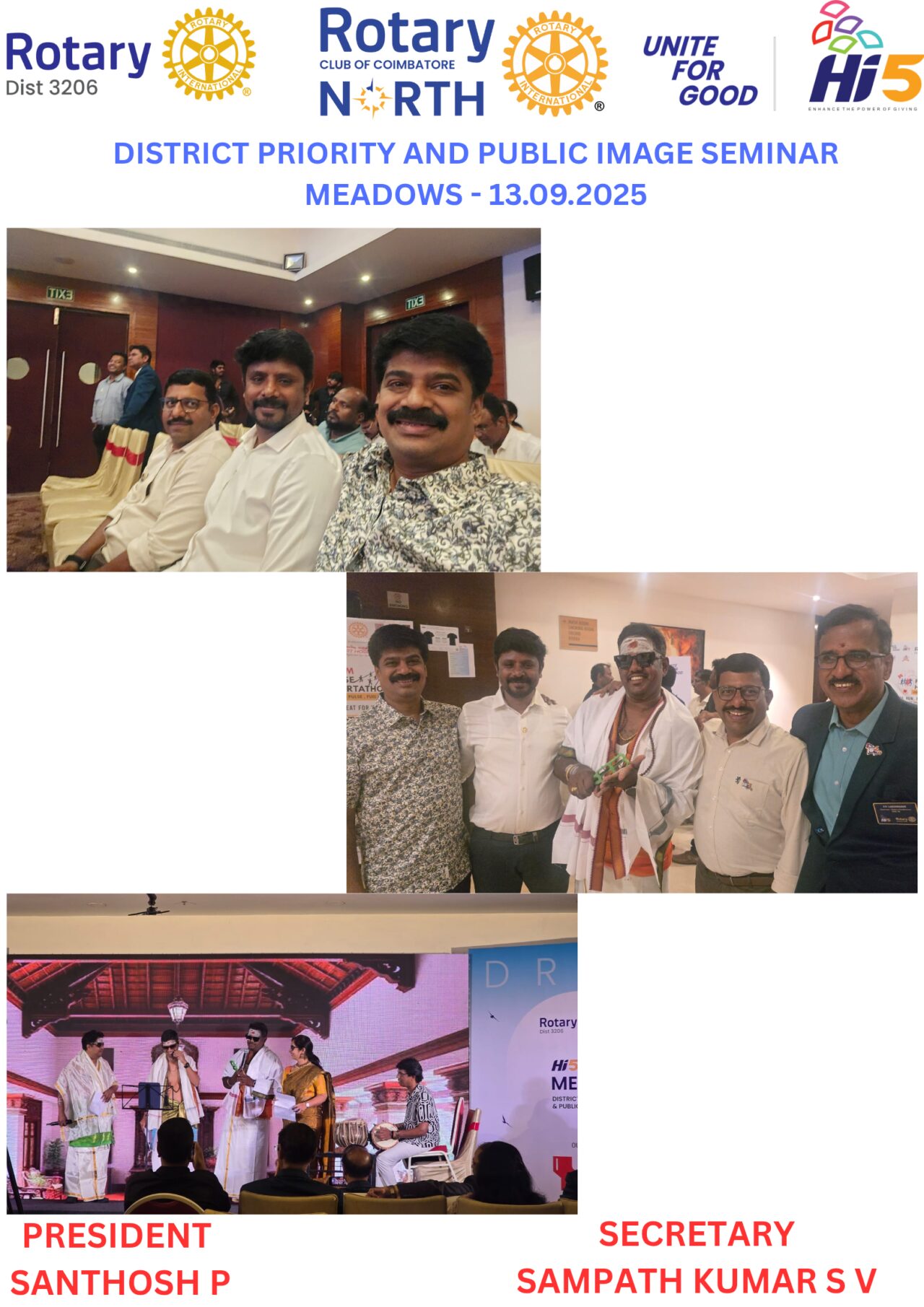MEADOW District Priority and Public Image Seminar