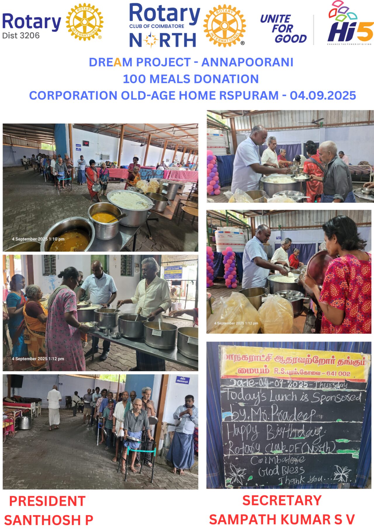 Annapoorani RSpuram Corporation Oldage Home