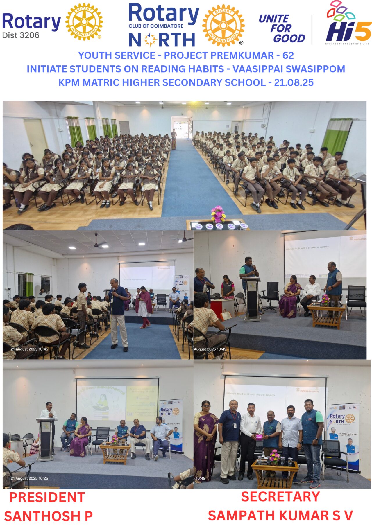 Youth Service Project Premkumar