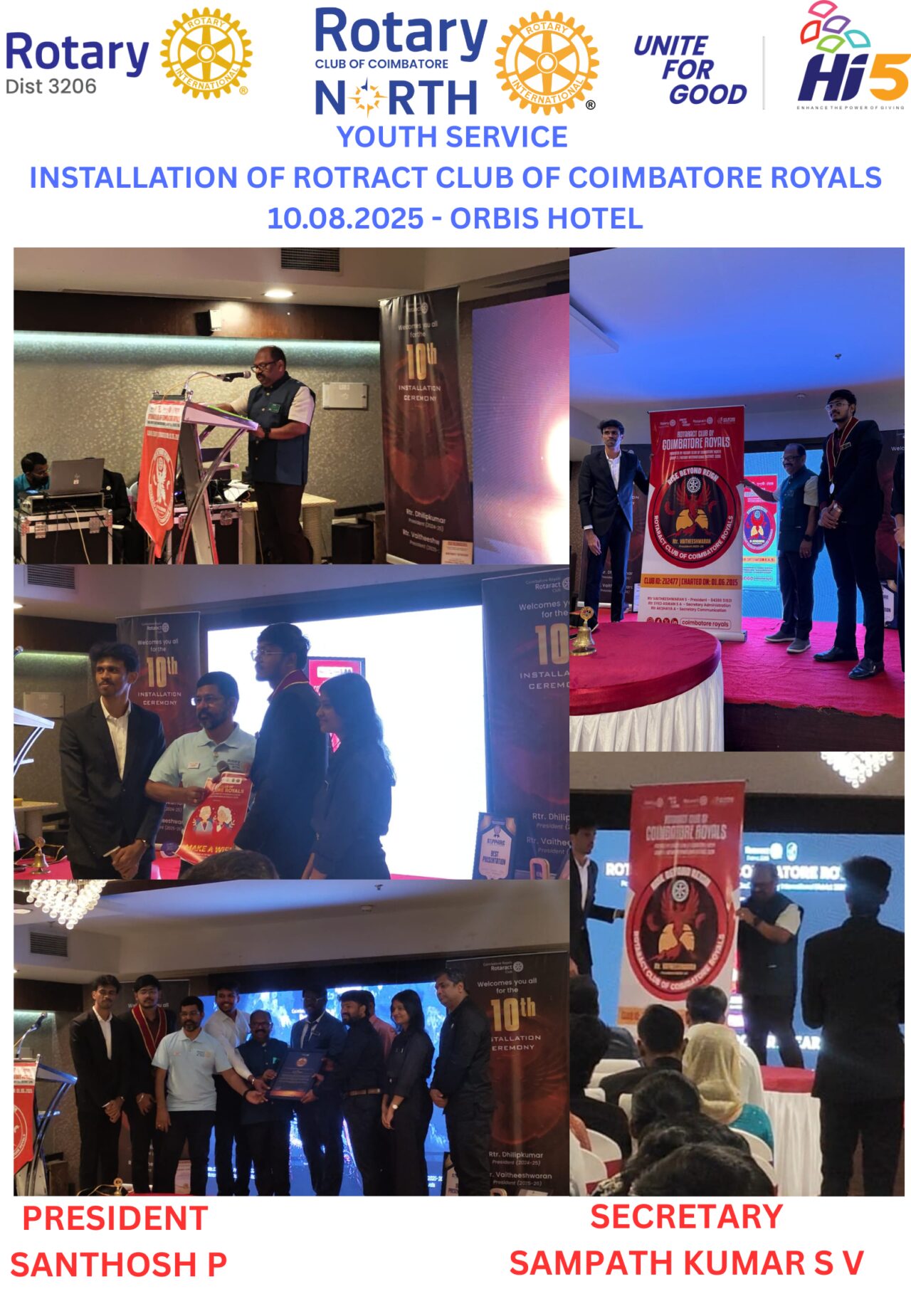 Rotaract Club Installation