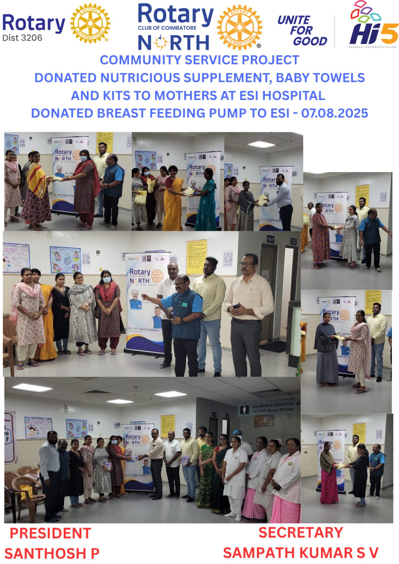 Maternal and Child Health – Breast Feeding Week