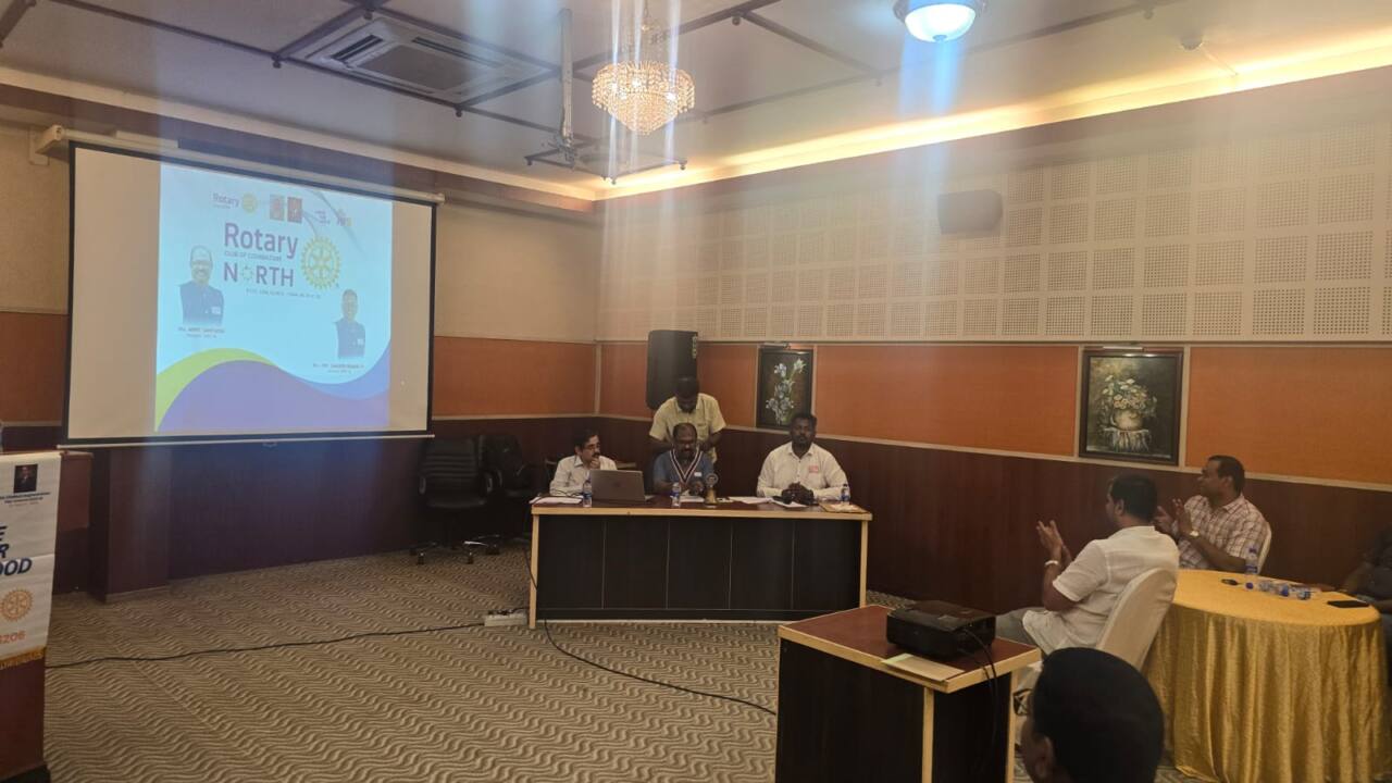 Regular monthly meeting